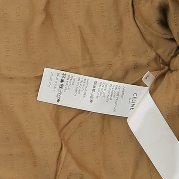 Veste en laine beige