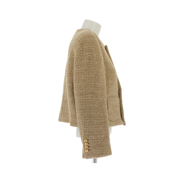 Veste en laine beige