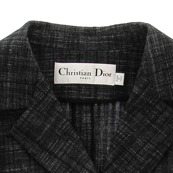 Veste de tailleur en lin mélangé