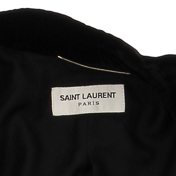 Veste de costume en velours noir