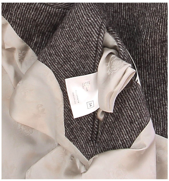 Blazer gris en laine