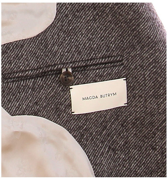 Blazer gris en laine