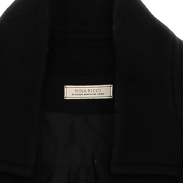 Veste en laine noire