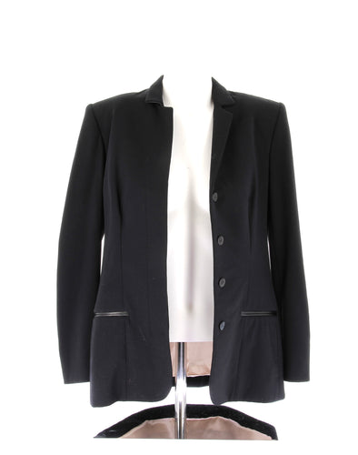 Veste de tailleur noire