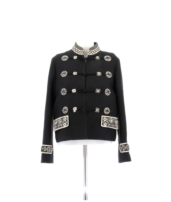 Veste noire Officier