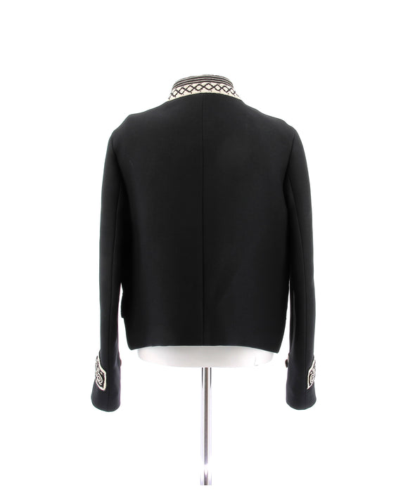 Veste noire Officier