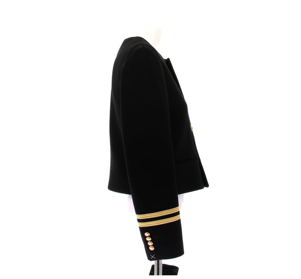 Veste officier en cachemire