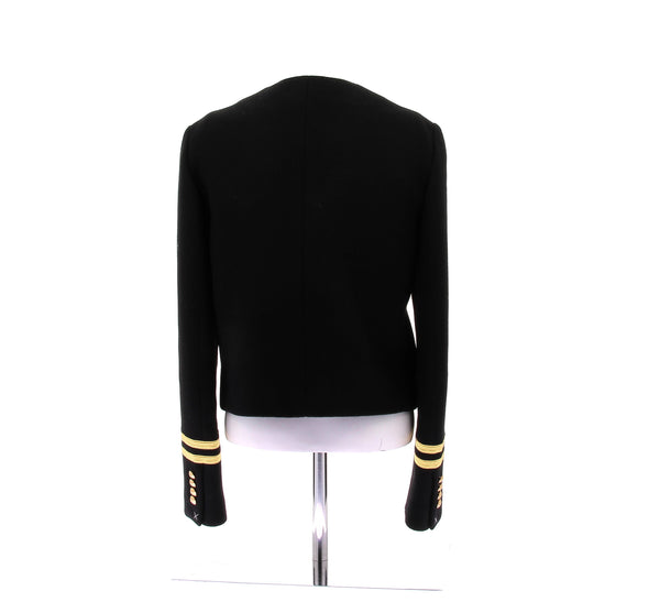 Veste officier en cachemire
