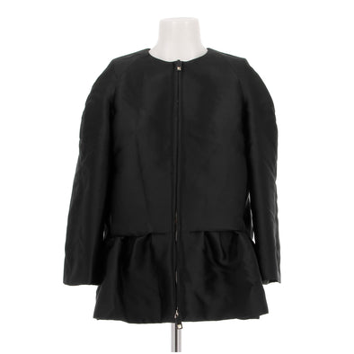 Veste satinée noire
