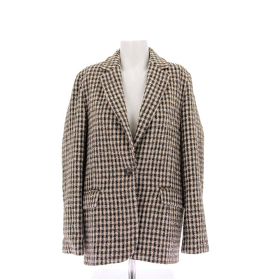 Veste de tailleur à carreaux