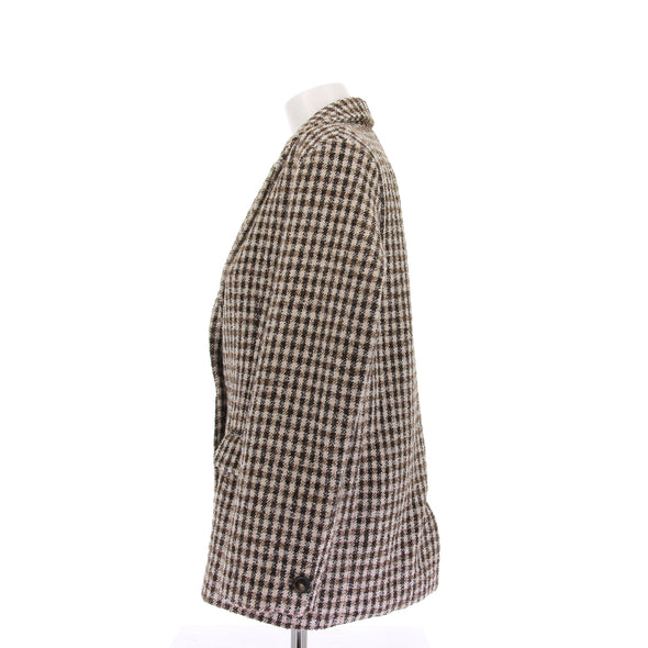 Veste de tailleur à carreaux