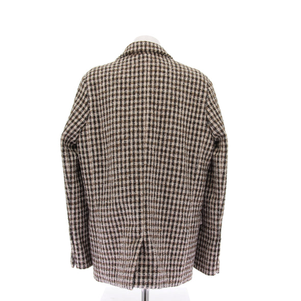 Veste de tailleur à carreaux