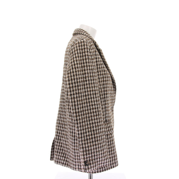 Veste de tailleur à carreaux