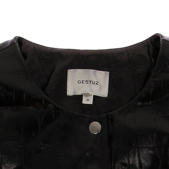 Veste courte en vinyle
