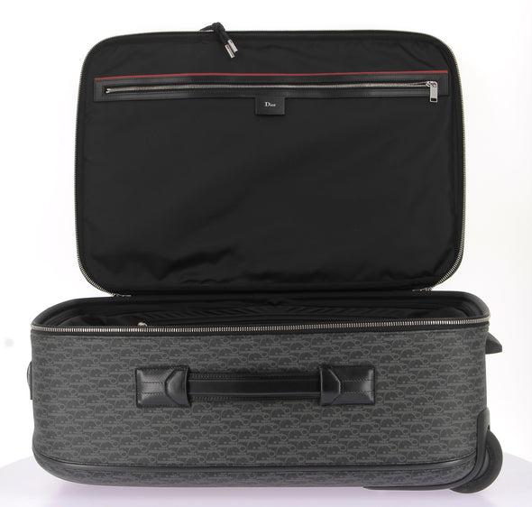 Valise "Roller Dior Oblique" en toile