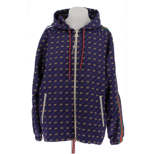 Veste à capuche marine