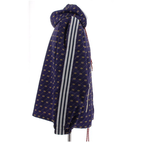 Veste à capuche marine