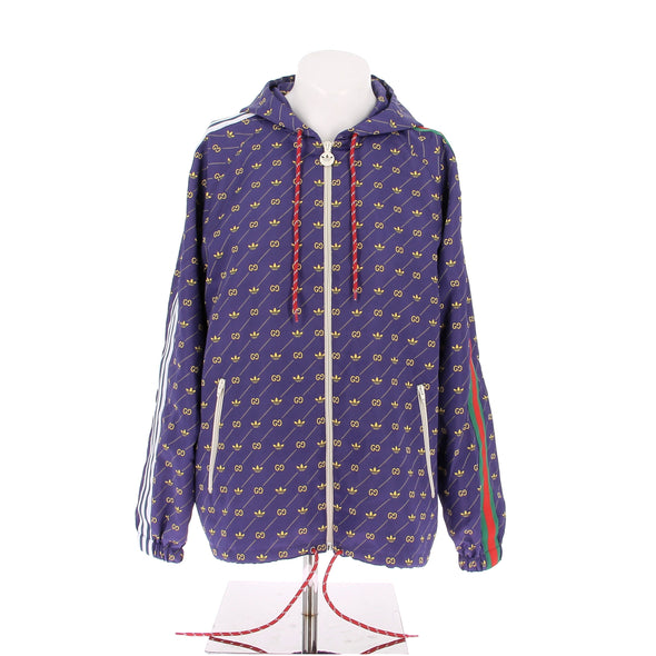 Veste à capuche marine