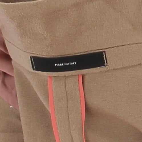 Blazer en cachemire camel