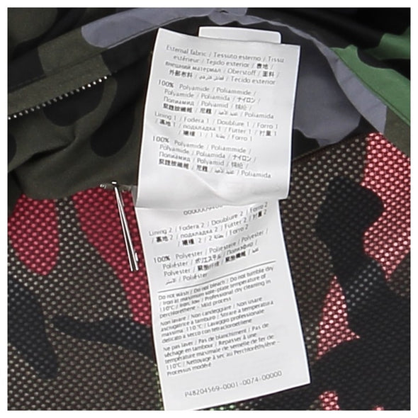Veste à motifs camouflage