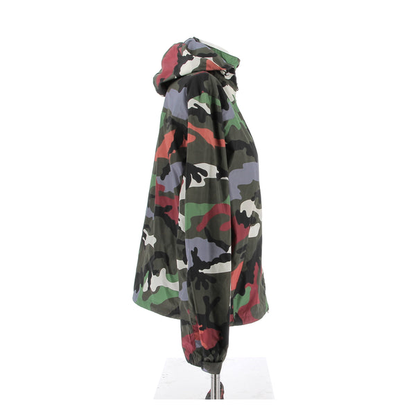 Veste à motifs camouflage