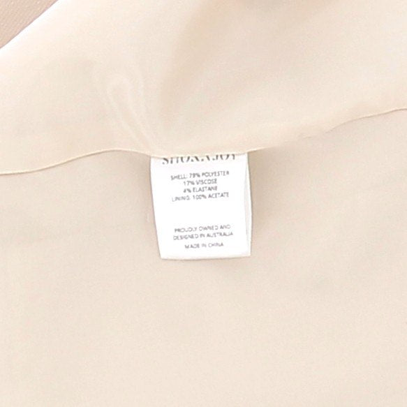 Veste de costume beige