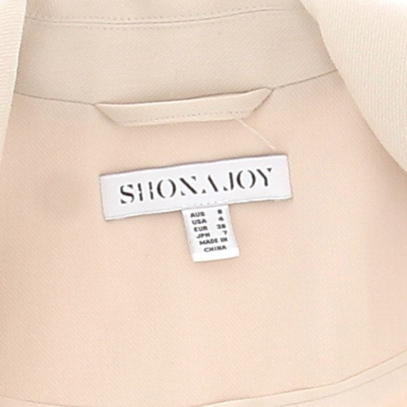 Veste de costume beige
