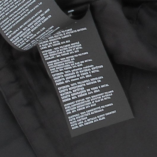 Veste à capuche noire