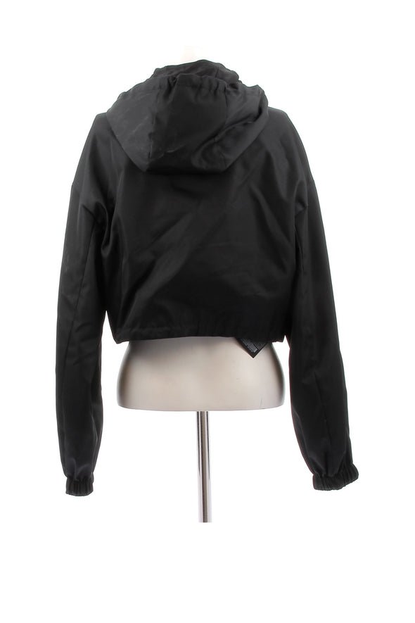 Veste à capuche noire