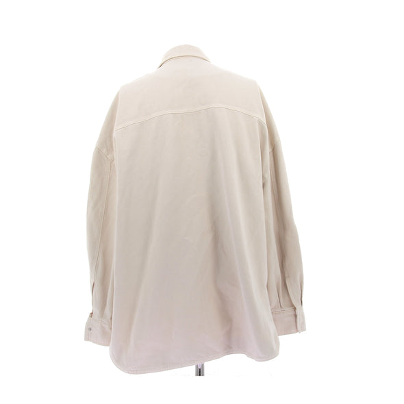 Veste en denim crème