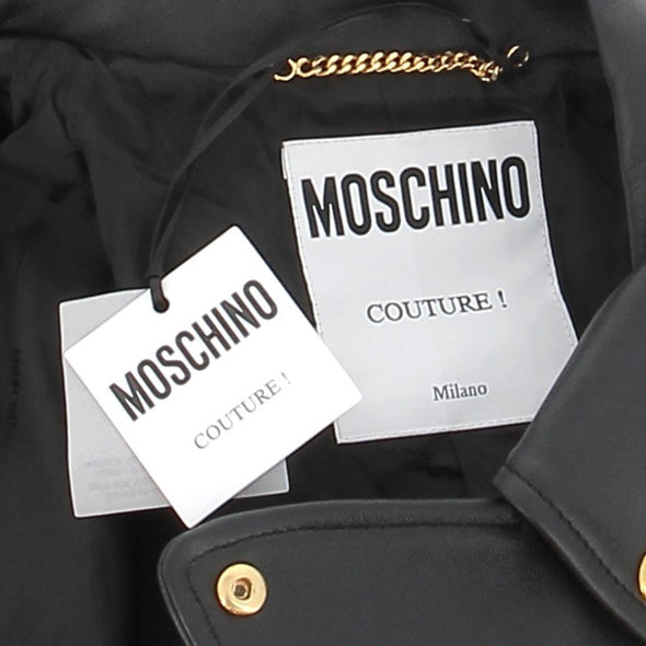 Veste crop noire