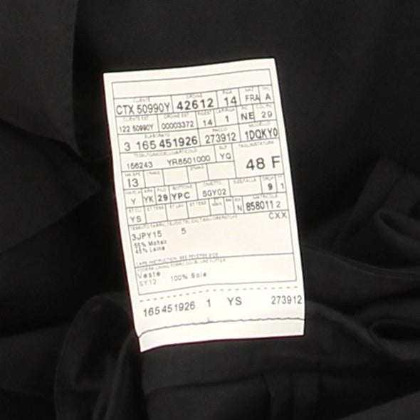 Veste de smocking en laine