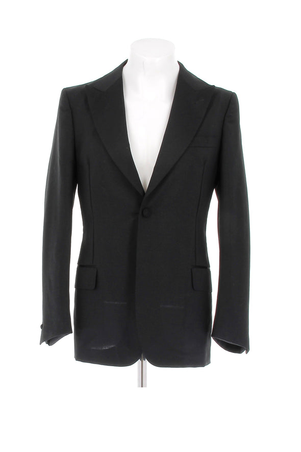 Veste de smocking en laine