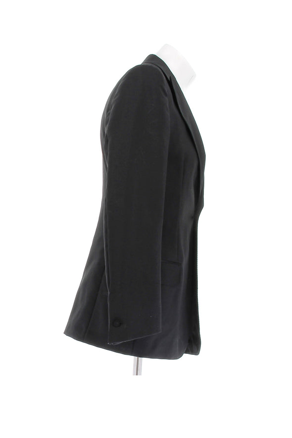 Veste de smocking en laine