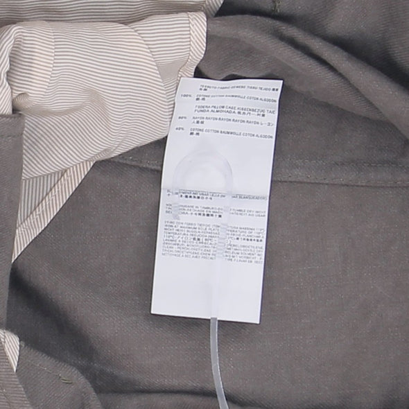 Veste en jean kaki