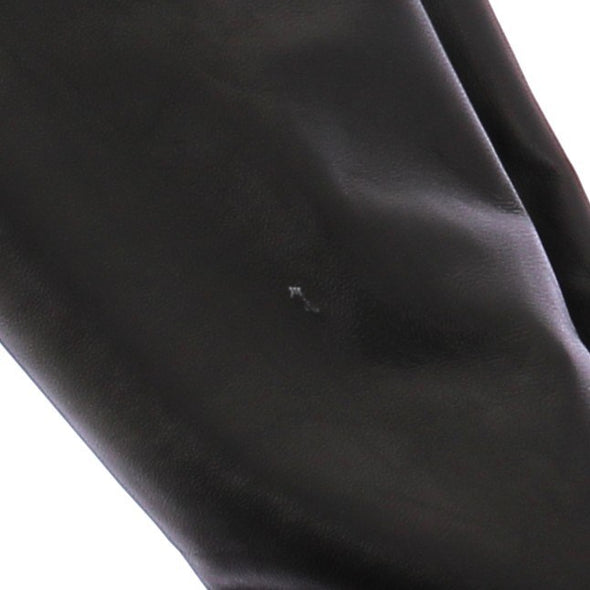 Veste noire en cuir