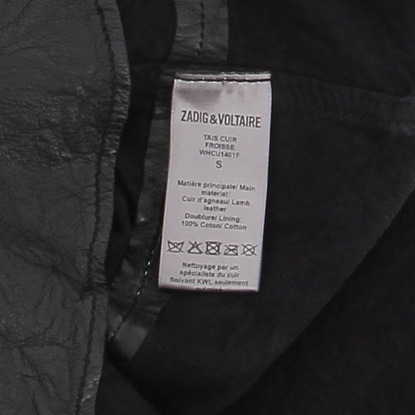Veste en cuir