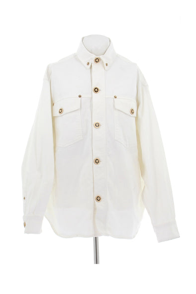 Veste en denim blanche