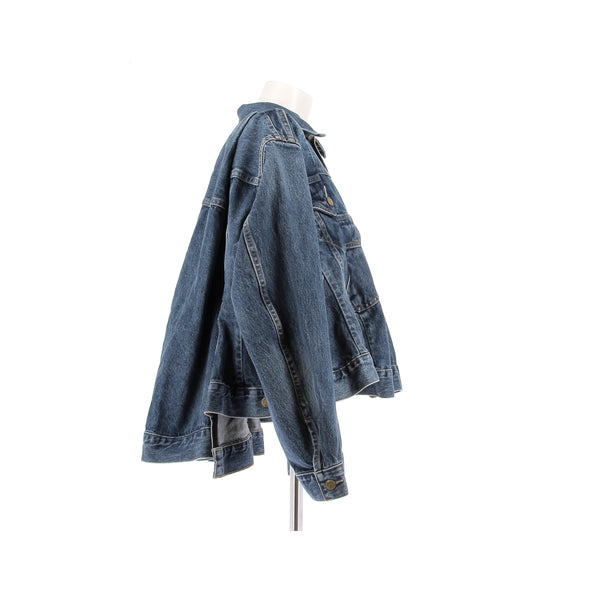 Veste en denim bleue