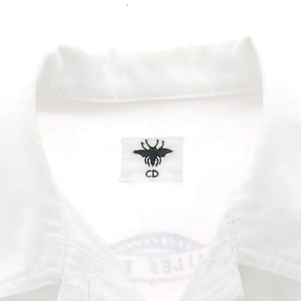 Veste en denim blanche