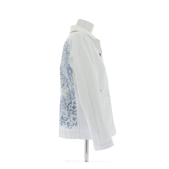 Veste en denim blanche