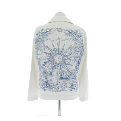 Veste en denim blanche