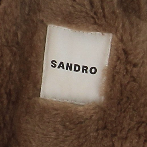 Veste en peau retournée