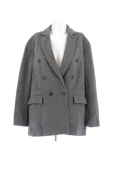 Veste en cachemire grise