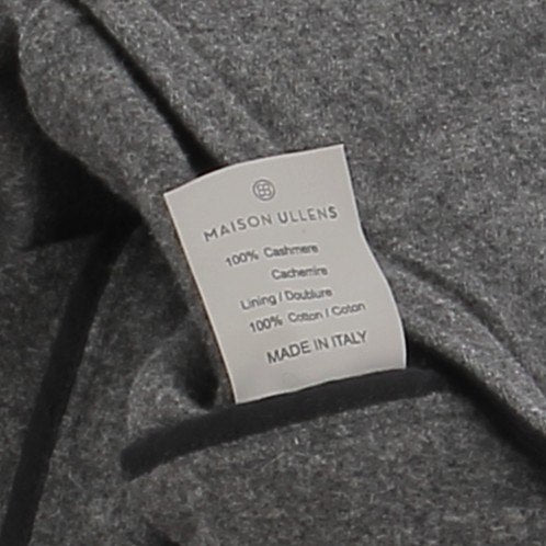 Veste en cachemire grise