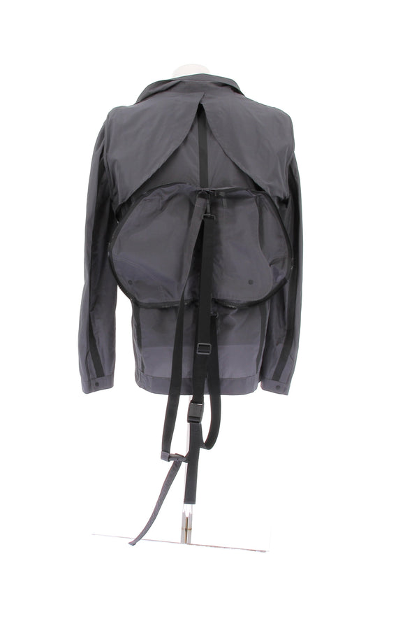 Veste grise pliable en Saddle