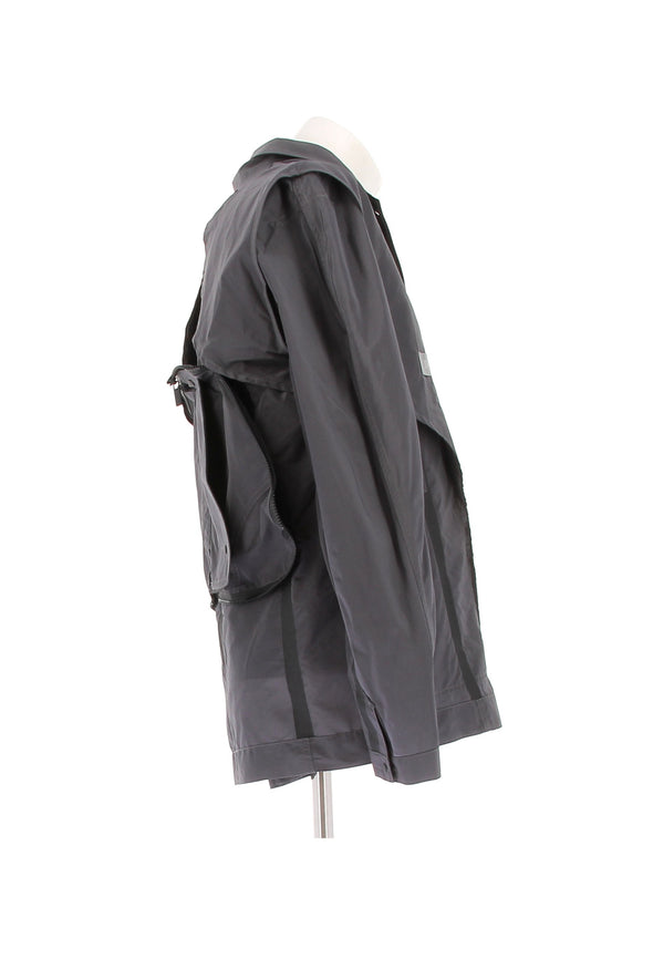 Veste grise pliable en Saddle