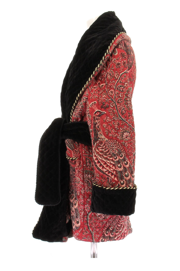 Veste imprimée en laine