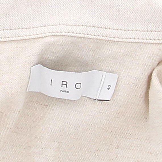 Veste en denim crème