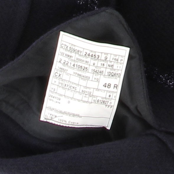 Veste marine en laine